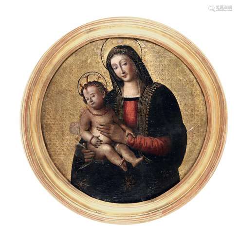 Madonna con Bambino Scuola del XVI secolo