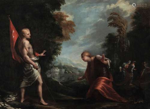 Noli me tangere Scuola senese del XVII secolo