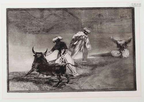 Francisco Goya, Capean otro encerrado Goya Francisco (Fuende...