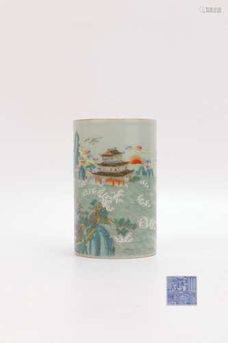 Qianlong Period Famille Rose Porcelain 