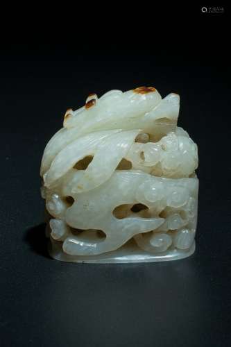 Qing Dynasty Hetian Jade 