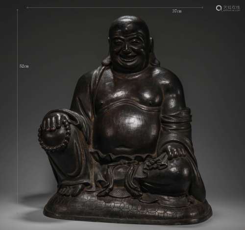 Ming Dynasty - Copper Maitreya Buddha
