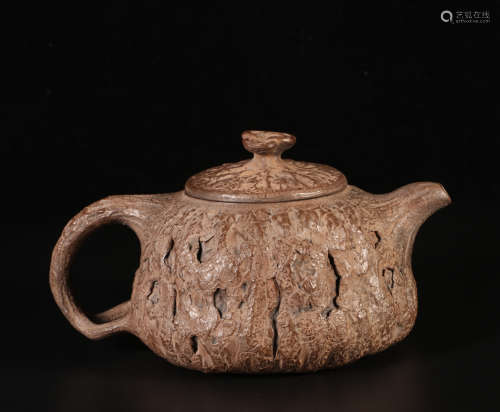 Qing Dynasty - Purple Clay Teapot