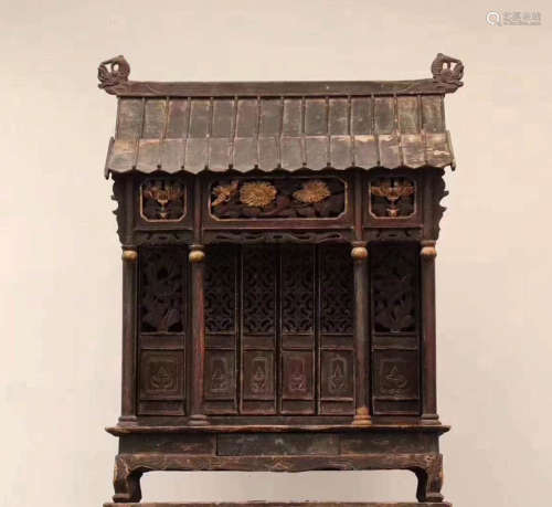 Ming Dynasty - Walnut Buddhist Altar