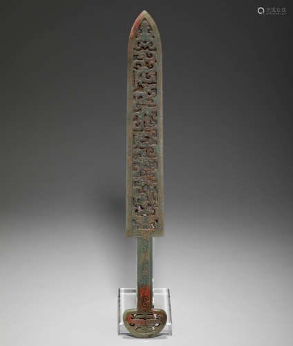 Han Dynasty - Hetian Jade Sword