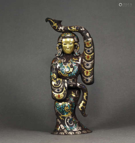 Han Dynasty - Gold and Silver Figure