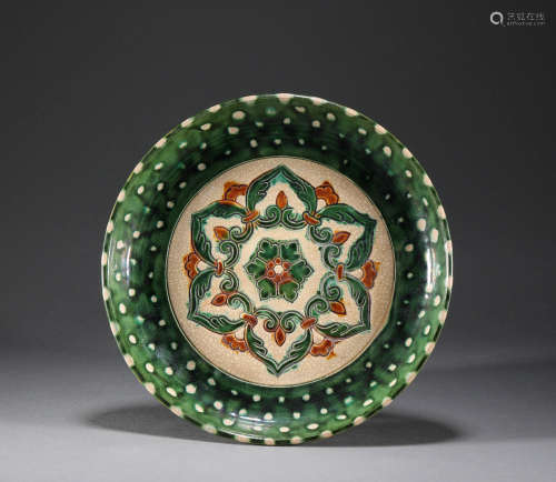 Tang Dynasty - Three Color Plate