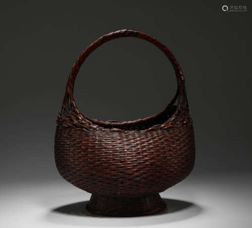 Qing Dynasty - Bamboo Basket