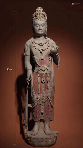 Northern Qi Dynasty - White Stone Bodhisattva