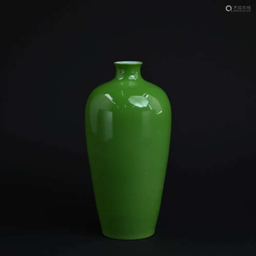 Green Glaze Vase