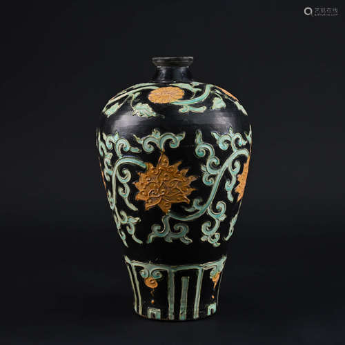 Fahua Glaze Meiping Vase