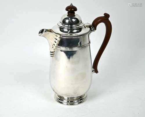 Silver hot water jug