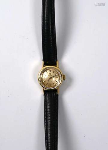 A lady's 18k Omega De Ville Automatic wristwatch