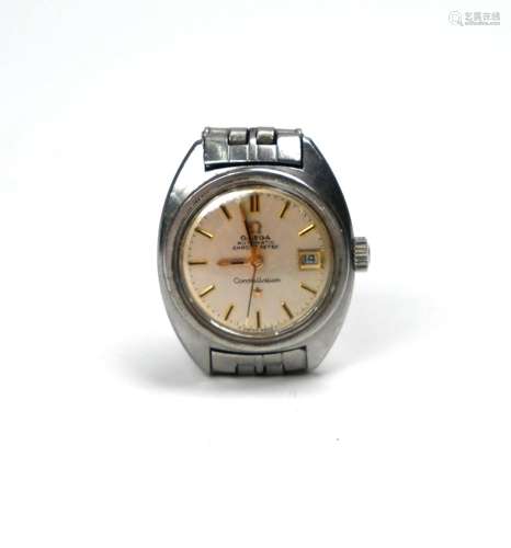 A lady's stainless steel Omega Constellation Automatic