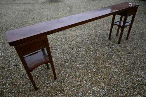 A Chinese elm altar style table