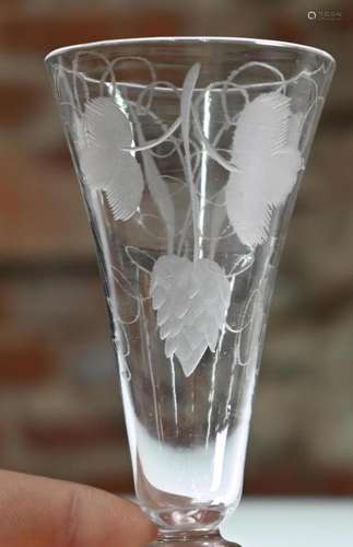 18th Century ale glass