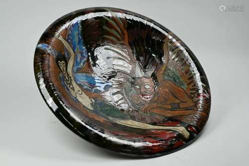 Avis Murray - A Dartington Pottery charger