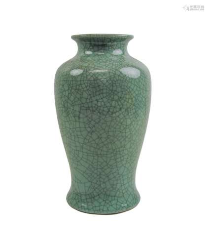 Chinese Crackle Glazed Vase