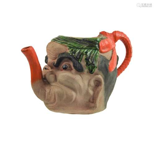 Sumida Head Pottery Teapot