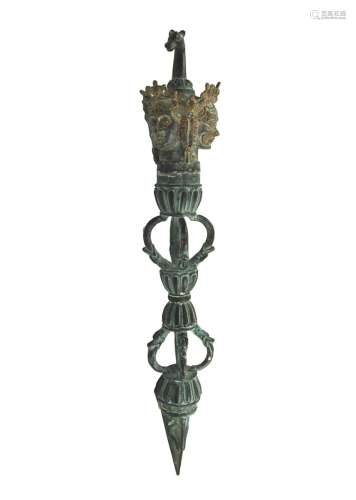 Large Temple Bronze Vajra