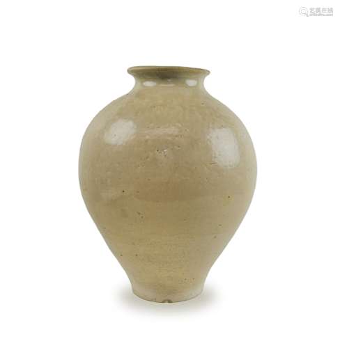 Korean White Glazed Jar