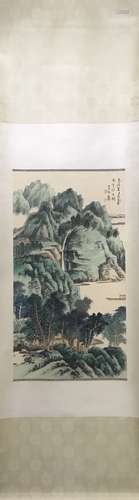 A Chinese Landscape Painting Mark Xie Zhiliu