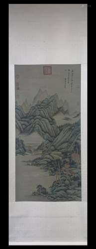 A Chinese Landscape Painting  Mark Wang Yuanqi