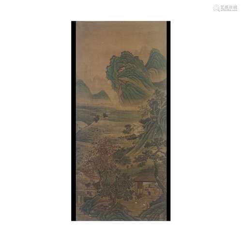 A Chinese Character Story Painting Mark Dong Yuan