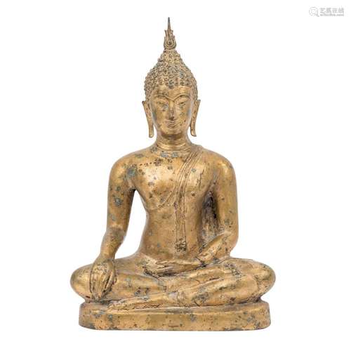 Bronze des Buddha, THAILAND, 19./20. Jh.