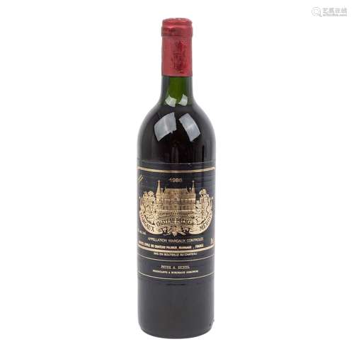 CHÂTEAU PALMER 1 Flasche MARGAUX MEDOC 1986