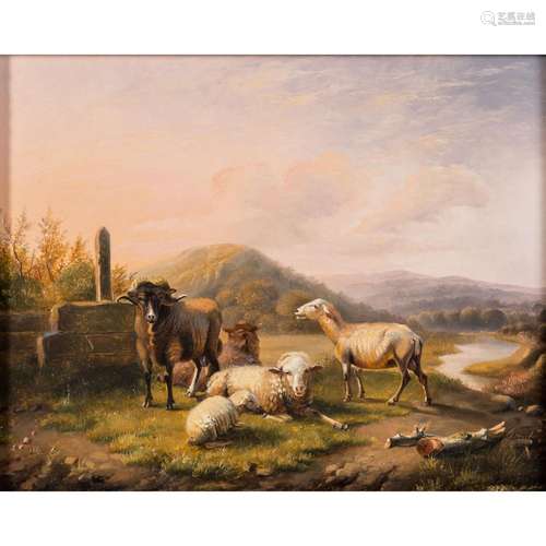 OMMEGANCK, BALTHAZAR PAUL (1755-1826) "Landschaft mit k...