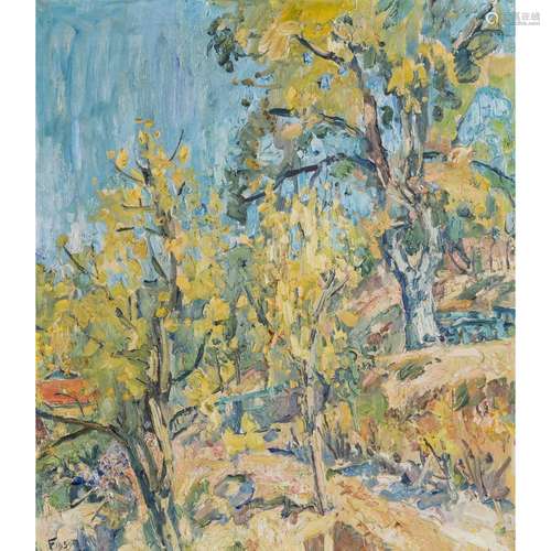 FRANK, FRANZ (1897-1986) "Herbst" 1959