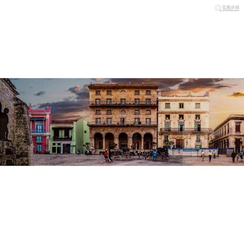 YUST, LARRY (geb. 1930), "Havanna, Plaza de San Fernand...