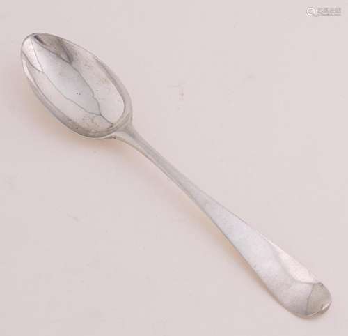 Antique silver spoon