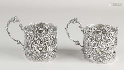 Silver (tea glass) holders