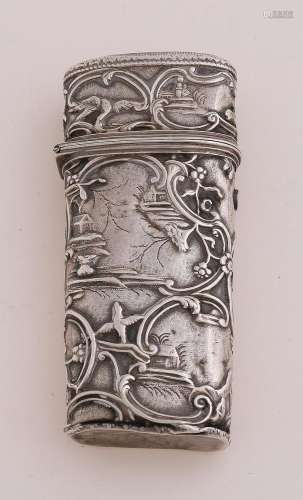Silver cutting tube, ca 1780