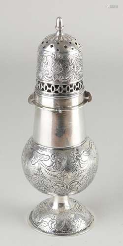 Silver sugar caster, 1917