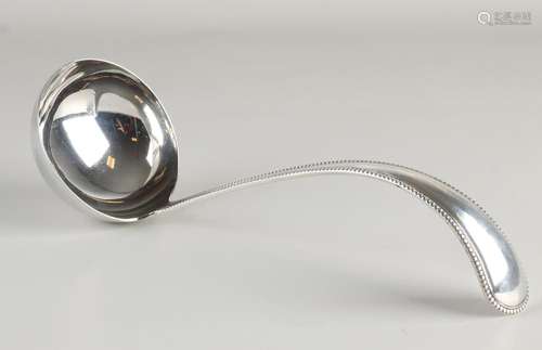 Silver soup spoon