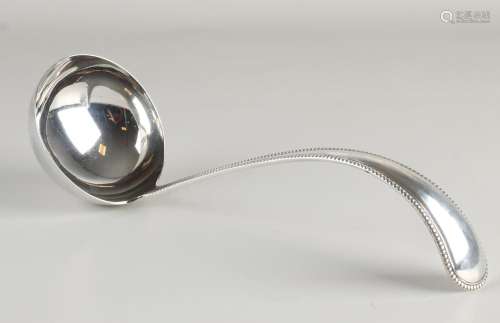 Silver soup spoon