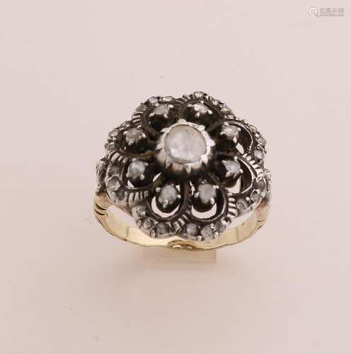 Ring with old diamond