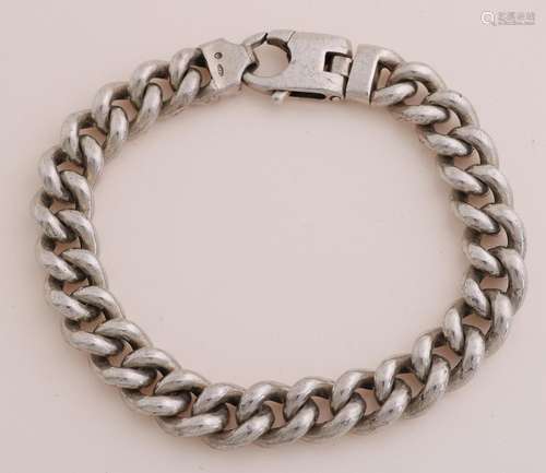 Silver gourmet bracelet