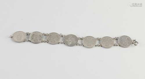 Bracelet with 1/2 guilders