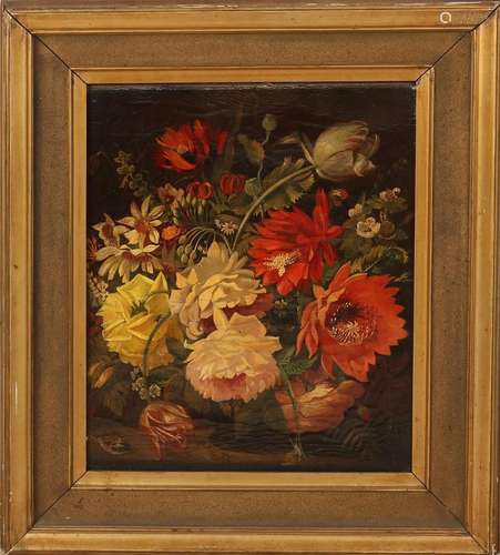 Reekers, Flower still life with insects