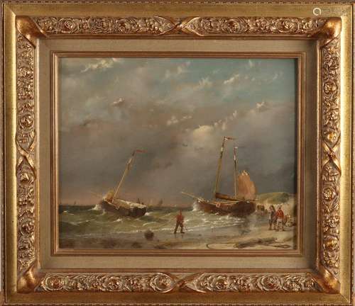 Residual signature, Dutch beach scene