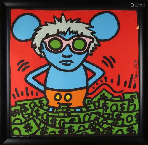 Keith Haring, Andy Mouse 1986