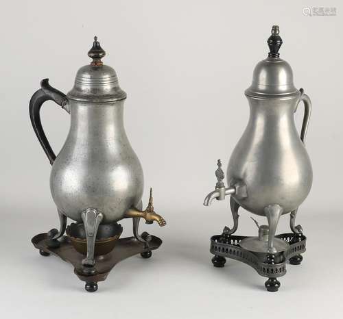 2x Antique tap jugs