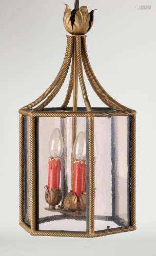 Three-light hall lantern, 1950