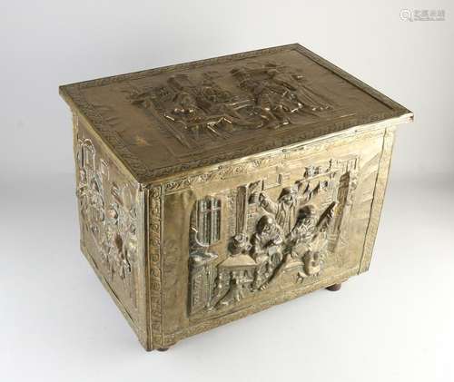 Antique peat box, 1900