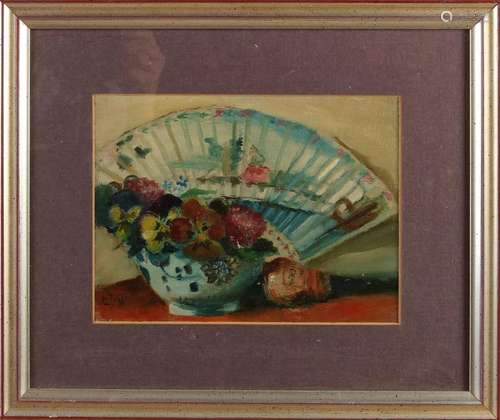 Monogram CDW, Still life with fan