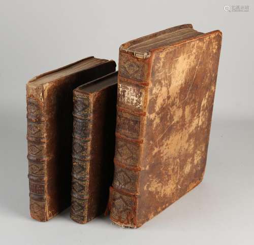Three antiquarian books (Latin)